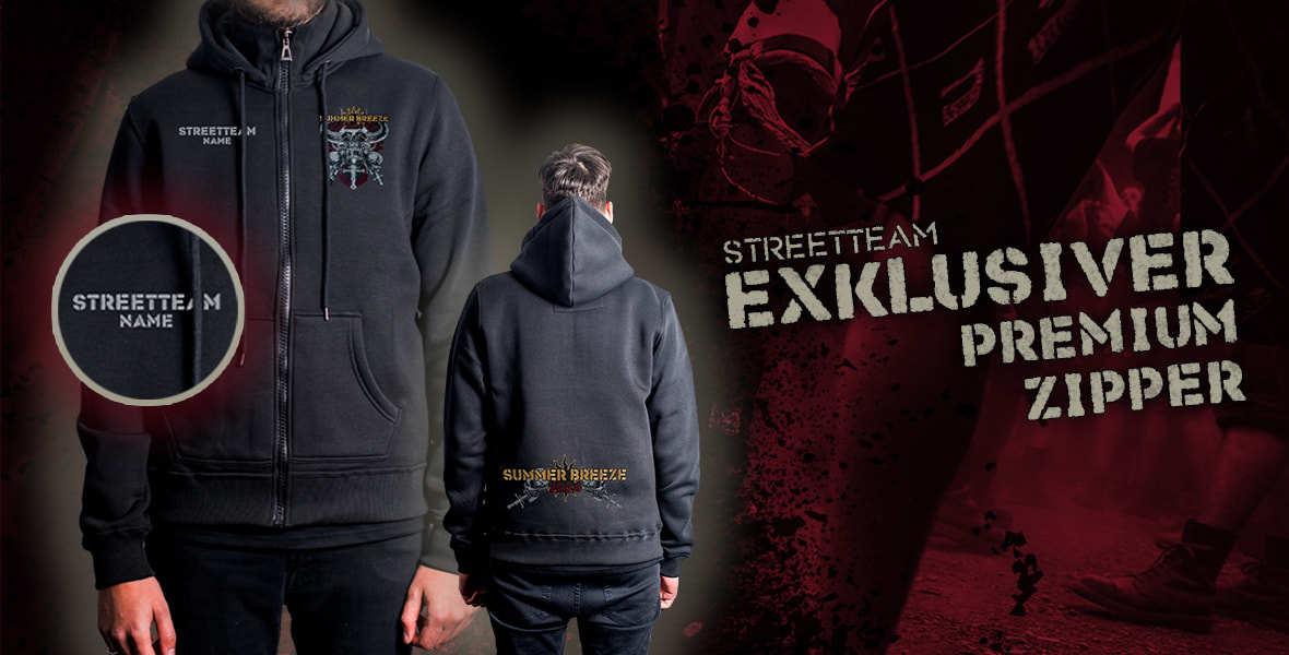  STREETTEAM Zipper, Premium Zipper  