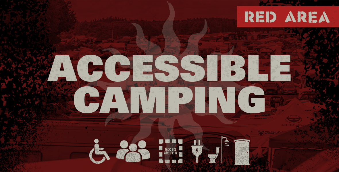 Tickets Red Area - Accessible Camping , SUMMER BREEZE 2026 in Sinbronn